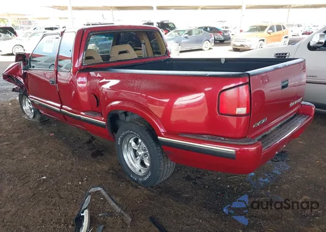 1997 Chevrolet S-10 Ls Sportside z USA, uszkodzony, nr VIN 1GCCS19X1V8114210